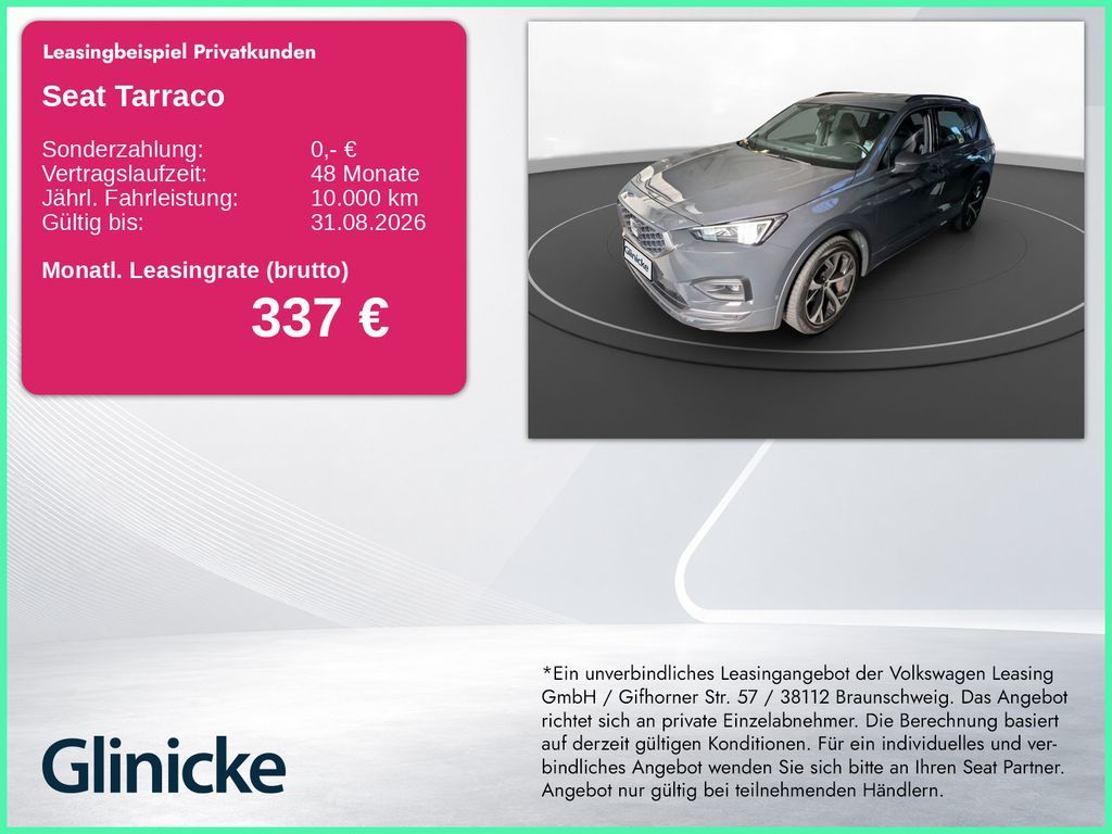 Seat Tarraco 1.5 TSI FR LED LM 19