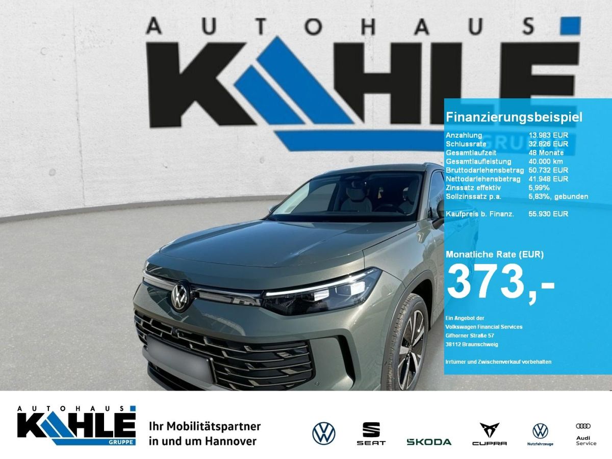 Volkswagen Tayron 2.0 TDI DSG Elegance SOFORT VERFÜGBAR AHK LM-Catania Winterräder IQ.Light Navi Leasing