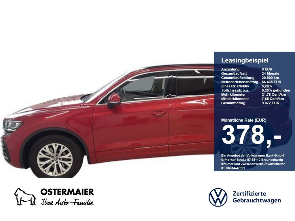 Volkswagen Touareg ELEGANCE 3.0TDI 231PS NP.99T AHK.STDHZG. Leasing