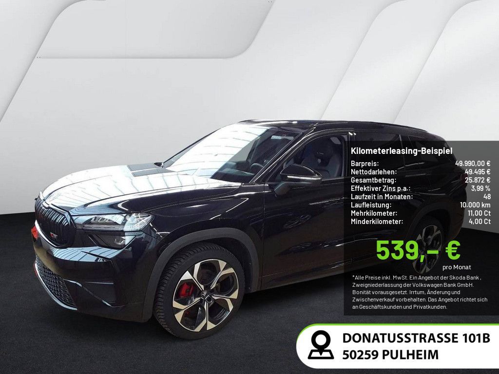 Skoda Kodiaq 2.0 TSI RS 4x4 HUD AHK 360° 7-SITZER PANO Leasing