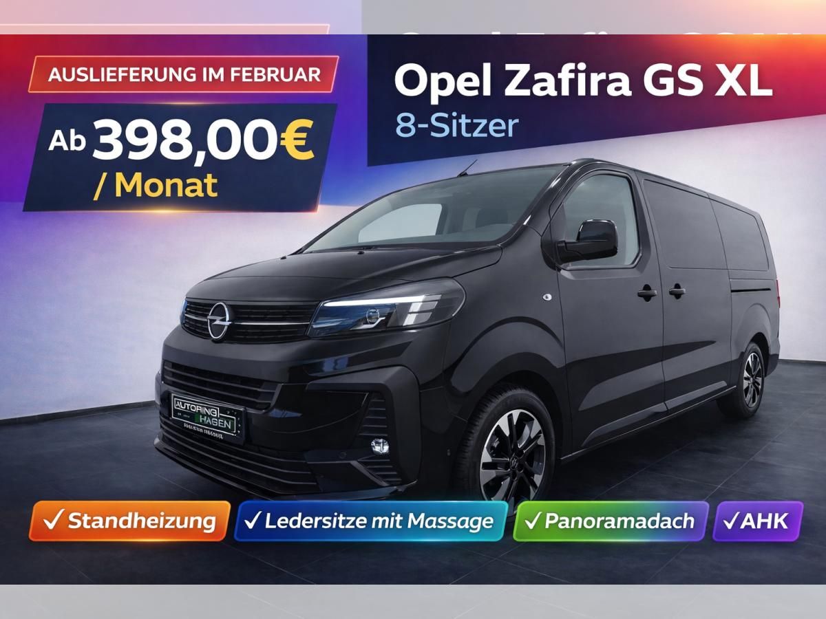 Opel Zafira GS XL 2.2D 180PS 8-Sitzer|Stdhzg|Pano|AHK Leasing