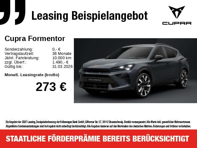 Cupra Formentor 1.5 e-Hybrid VZ DSG *SENNHEISER*SHZ* Leasing