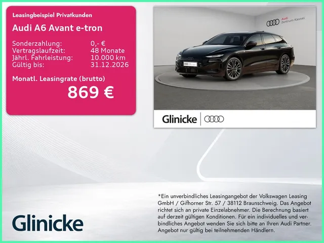 Audi A6 Avant e-tron S line perf. Matrix AHK 360°