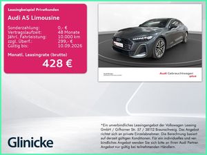 Audi A5 Limousine 2.0 TFSI S line AHK Pano LED LM 20"