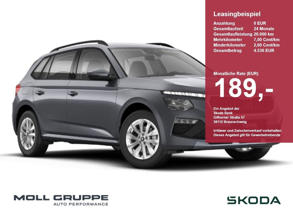 Skoda Kamiq 1.5 TSI DSG Selection ACC AHK EL.HECK KAM Leasing