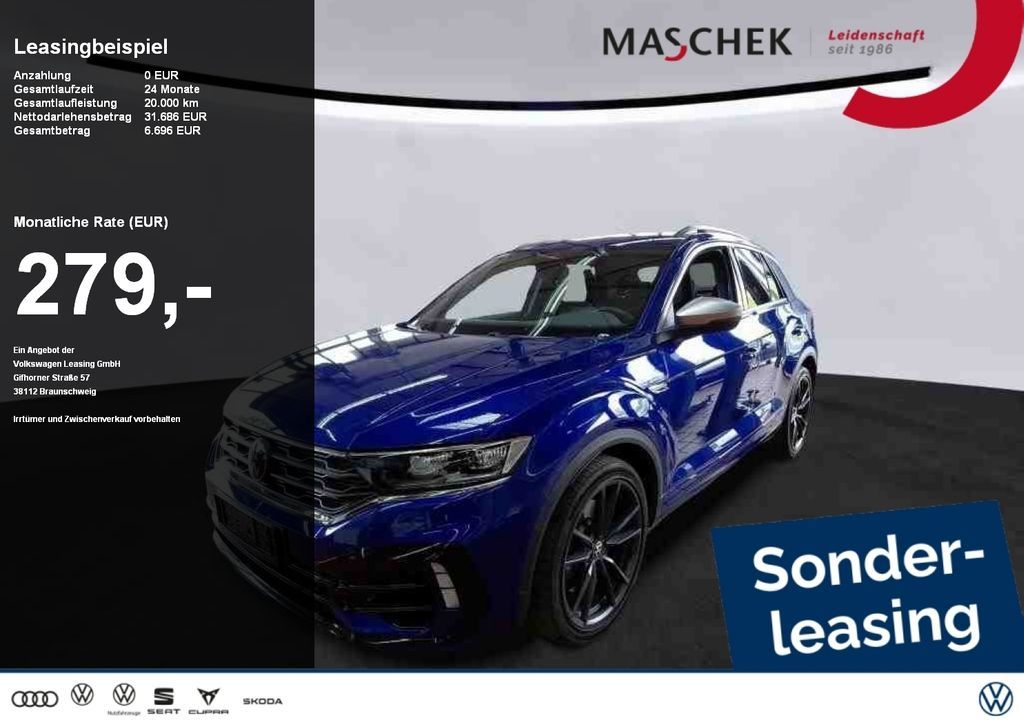 Volkswagen T-Roc R *Sonderleasing* AKRAPOVIC Pano DCC beats Leasing