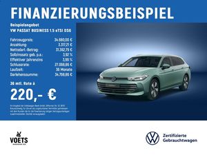 Volkswagen PASSAT BUSINESS 1.5 eTSI DSG LED+NAVI+AHK+AREA