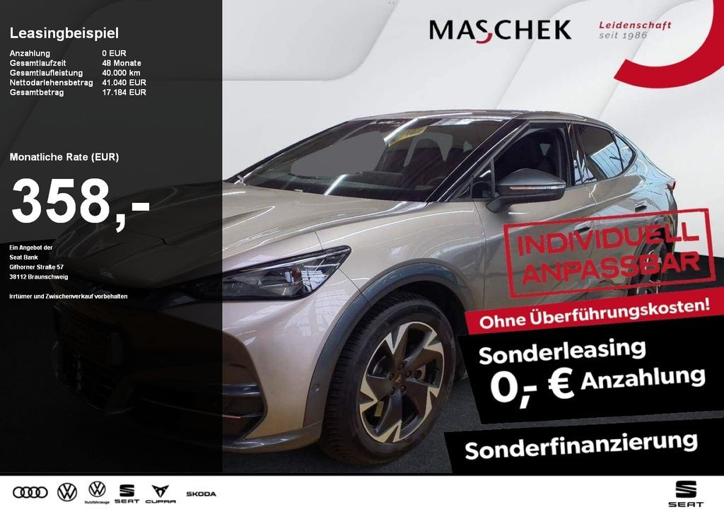 Cupra Tavascan Sonderleasing Wärmep. 360°View Sitzh. v Leasing