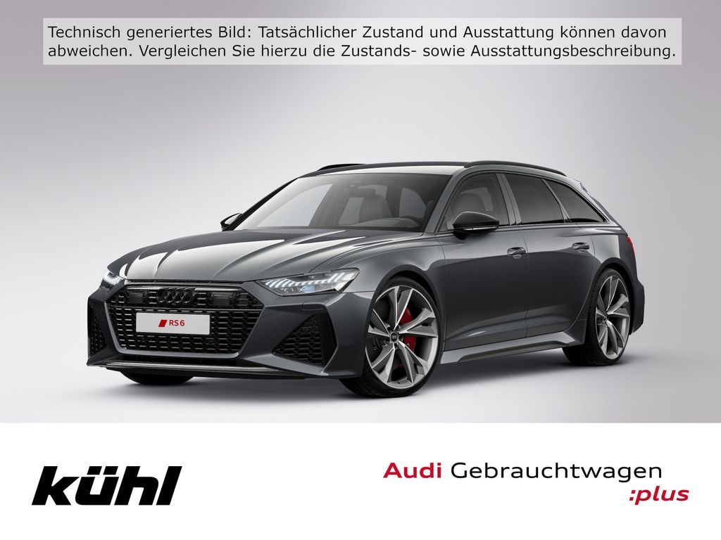 Audi RS 6 Avant 4.0 TFSI Q Tip. LED/ACC/Kamera/Kamera Leasing