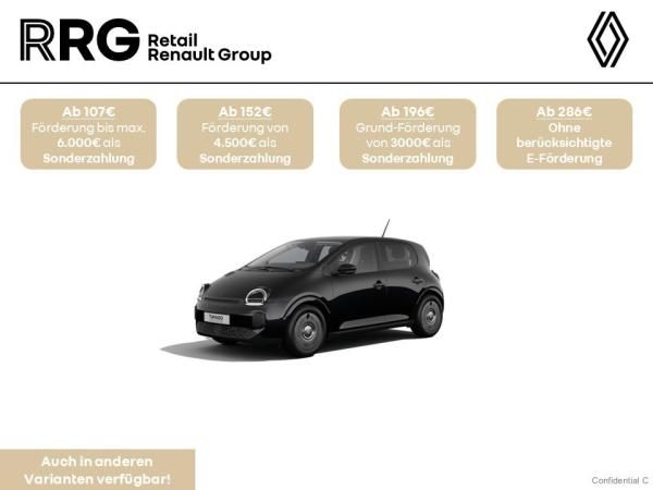 Renault Twingo E-TECH elektrisch Evolution 80hp Urban Ra Leasing