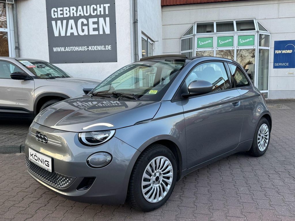 Fiat 500e Cabrio 118PS 42kWh KLIMA*TEMPOMAT*CARPLAY Leasing