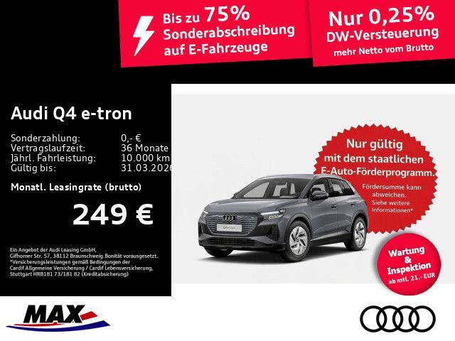 Audi Q4 40 e-tron 150 kW #FREI KONFIGURIERBAR# Leasing