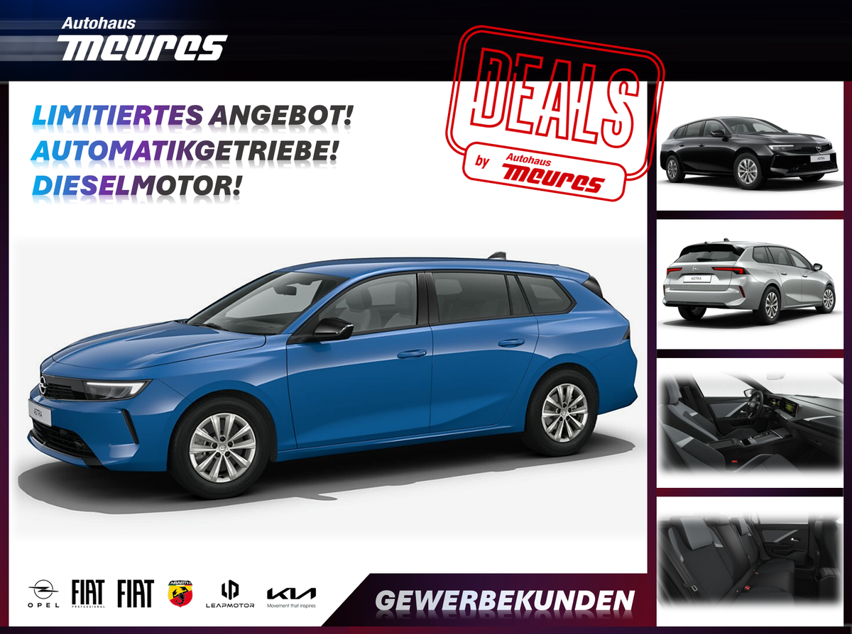 OPEL Astra ST 1.5 Diesel Edition Kombi GEWERBEDEAL!!! Leasing