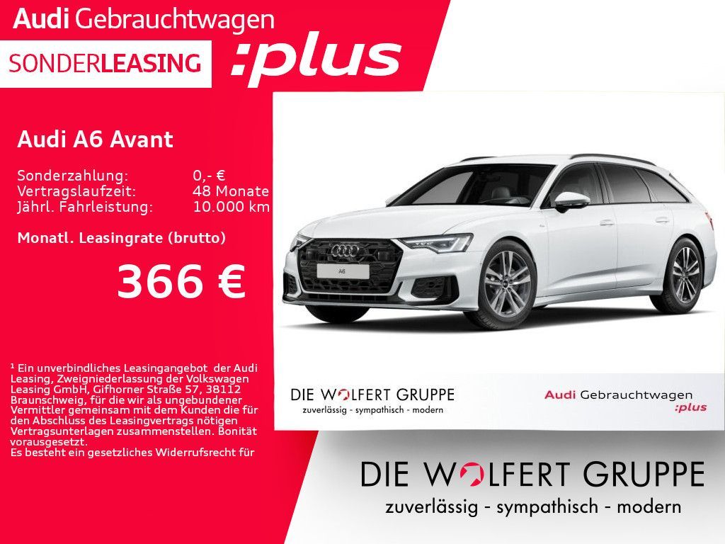 Audi A6 Avant S line 40 TDI S tronic ACC*360°*HUD Leasing