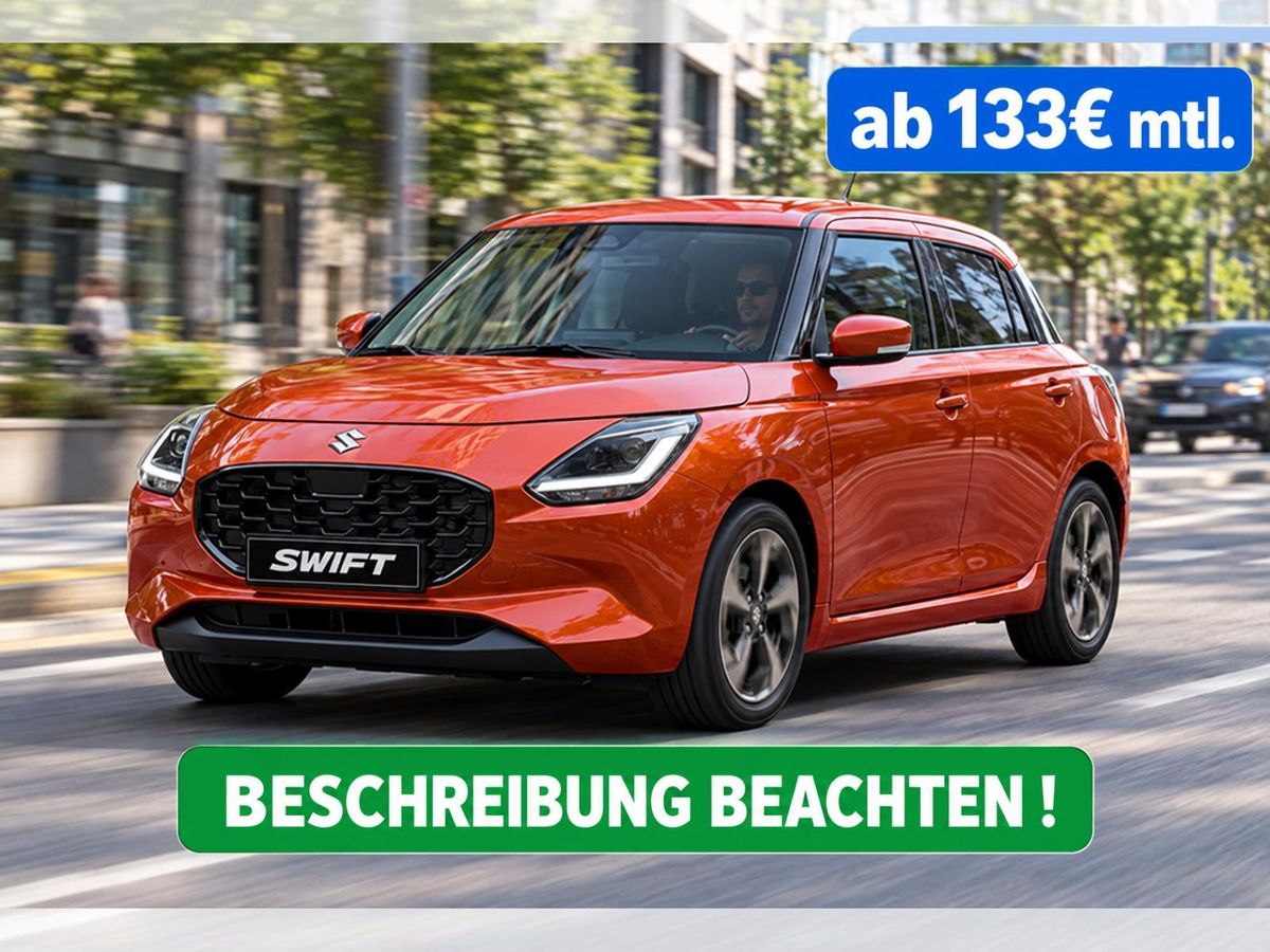 Suzuki Swift Comfort+ Hybrid CVT | ab 133€ mtl. | SOFORT VERFÜGBAR ✅ Leasing