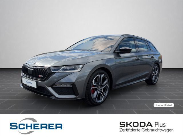 Skoda Octavia Combi RS PANO AHK 360°KAM CANTON DCC Leasing