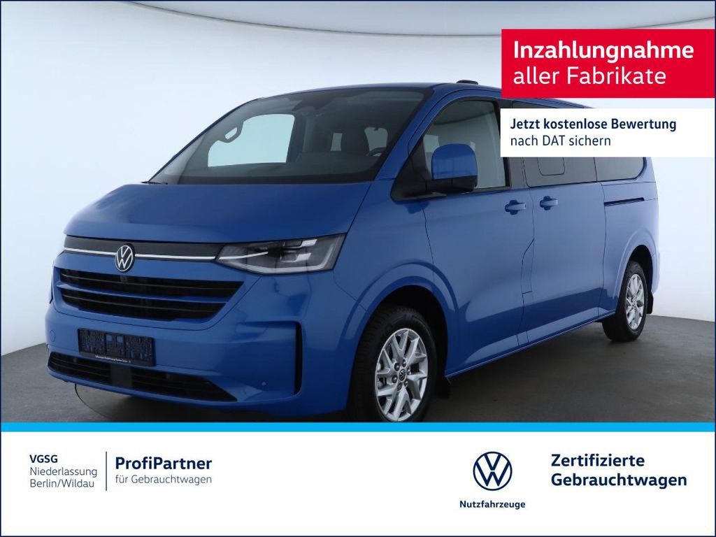 Volkswagen Caravelle Style Lang 5-Sitzer AHK Alarm ACC Navi Leasing