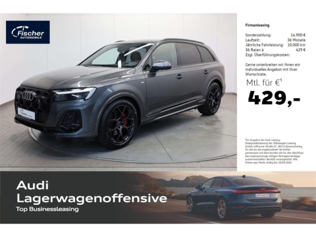 Audi Q7 TDI quattro S line business Leasing