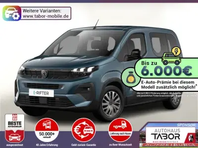 Peugeot Rifter 50kWh L1 Allure FÖRDERF. 11kW-OBC CarPlay Leasing