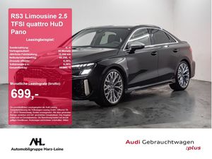 Audi RS3 Limousine 2.5 TFSI quattro HuD Pano ACC AUT