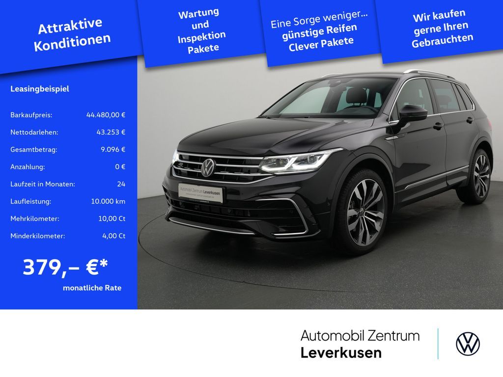 Volkswagen Tiguan R-Line 4Motion DSG DCC MEMORY NAVI ACC Leasing