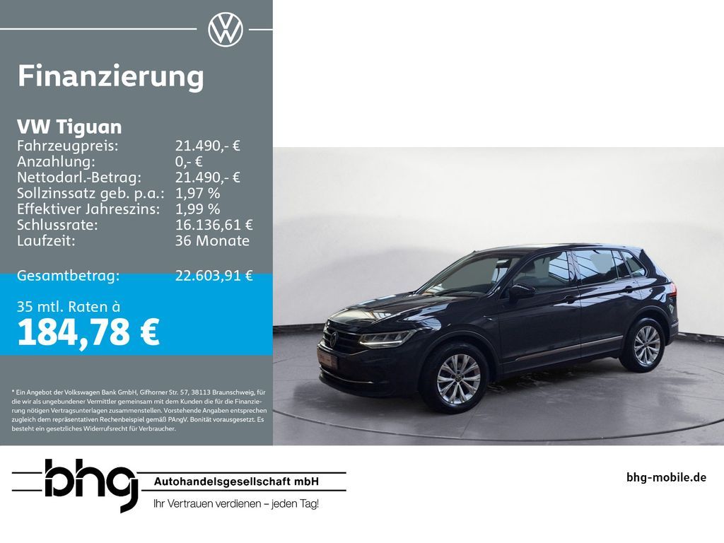 Volkswagen Tiguan 2.0 TDI DSG *ACC*NAVI*APP-CONNECT* Leasing