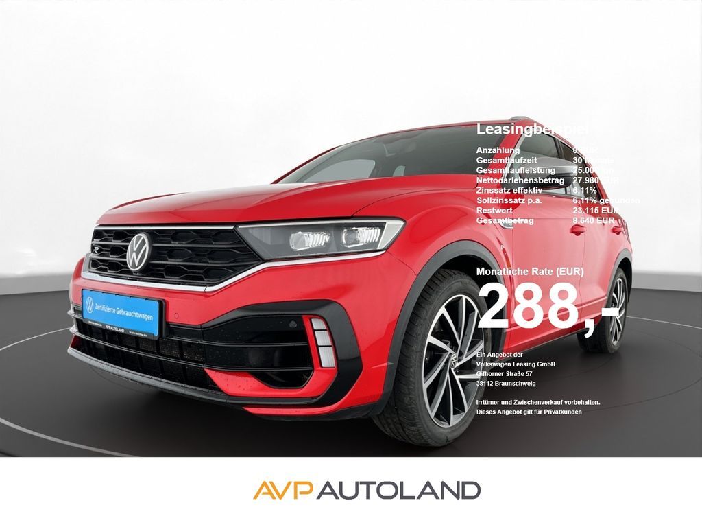 Volkswagen T-Roc R 2.0 TSI DSG 4MOTION | PANO | NAVI | AHK Leasing