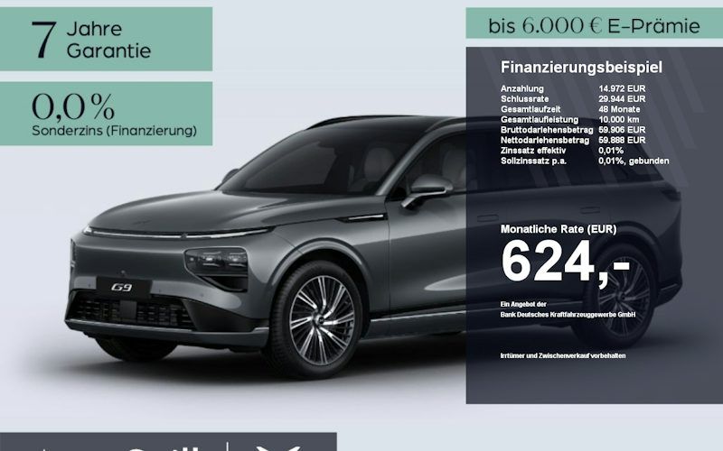 Xpeng Xpeng-g9 BEV 93,1kWh AWD Performance 5dr Auto kaufen