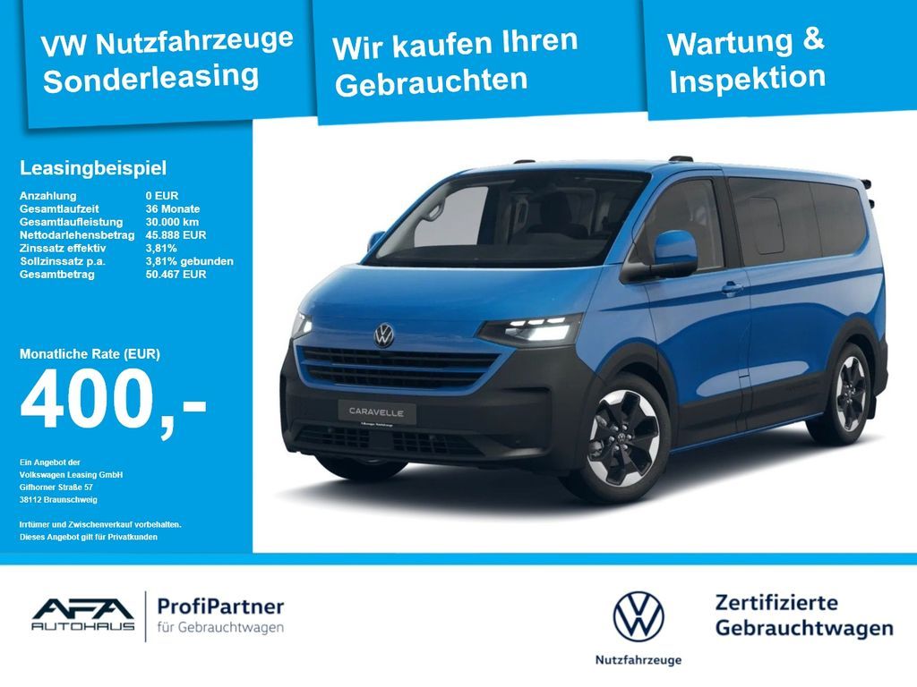 Volkswagen T7 e-Caravelle PanAmericana LED*Navi*AHK*RFK Leasing