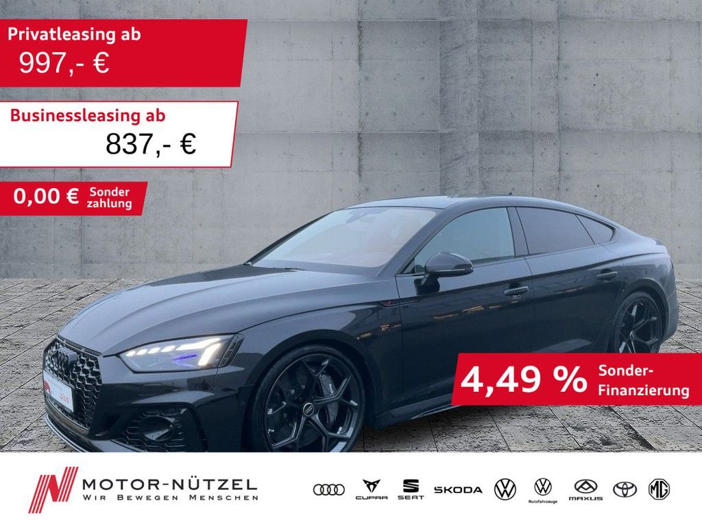 Audi RS5 Sportback PERFORMANCE MATRIX+KERAMIK+HuD+B&O Leasing
