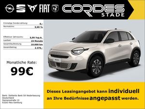 Fiat 600 125Jahre AT Special Leasing 99 € ohne Anzahl Leasing