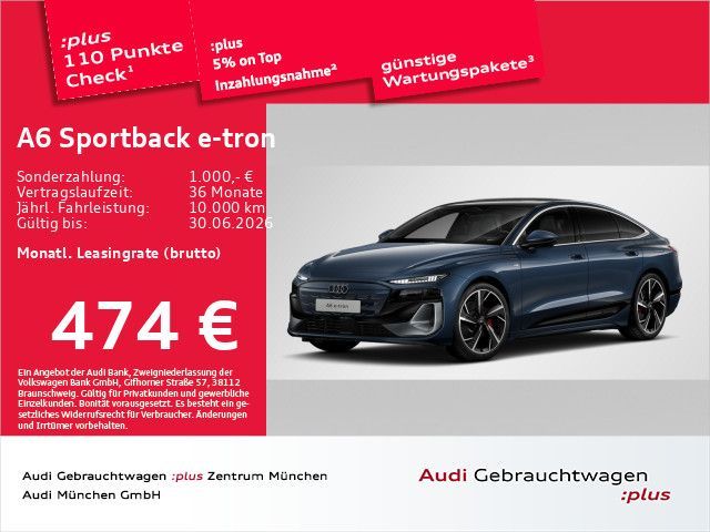 Audi A6 Sportback e-tron S line Pano/Luftfed/21