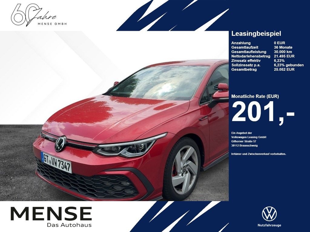 Volkswagen Golf GTI 2.0 l TSI OPF 6-Gang Fahrschulwagen Fah Leasing