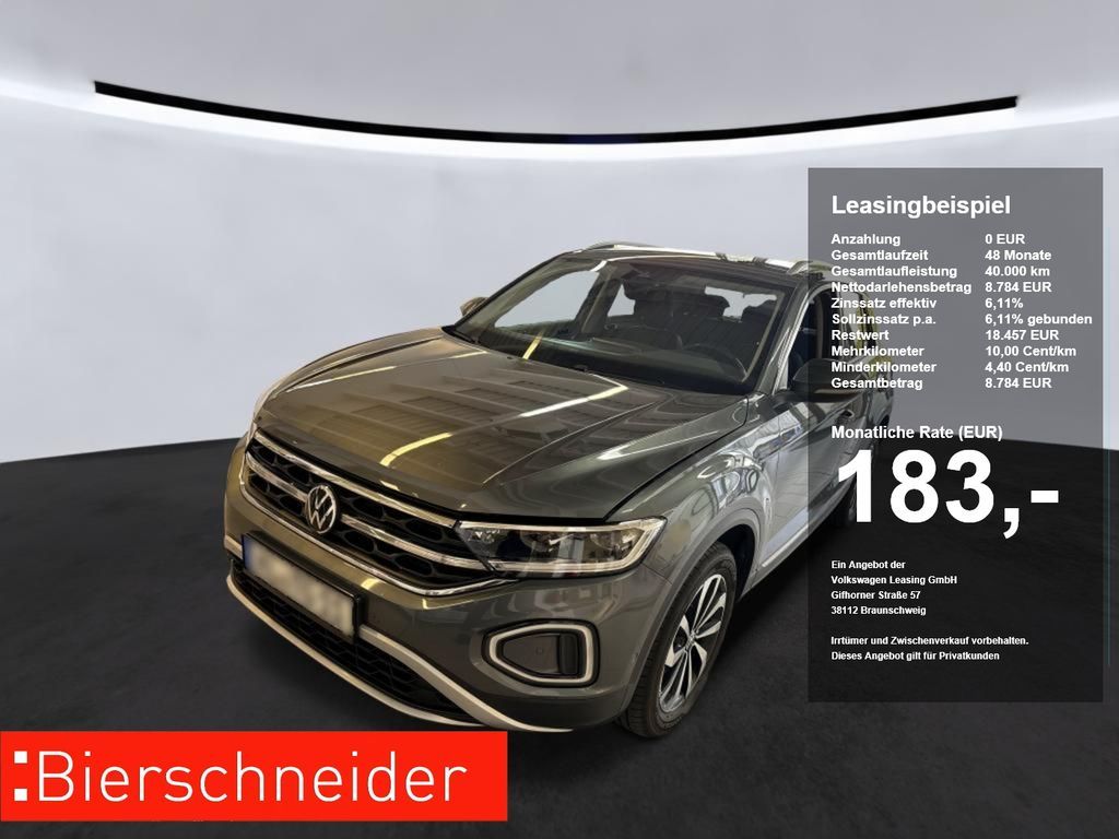 Volkswagen T-Roc 2.0 TDI DSG Style AHK LED ACC NAVI Leasing