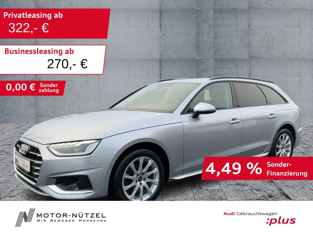 Audi A4 Avant 30 TDI S-TR ADVANCED LED+NAV+PDC+ACC+17 Leasing