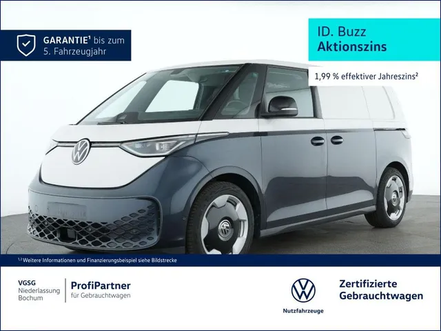 Volkswagen ID. Buzz Cargo AHK Matrix Klima Navi Kamera LED