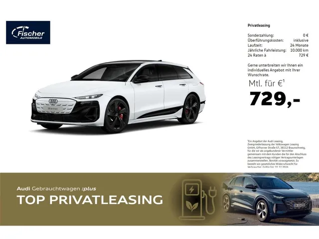 Audi S6 e-tron Avant AHK/P-Dach/21''/B&O/Bei.Dis/HUD