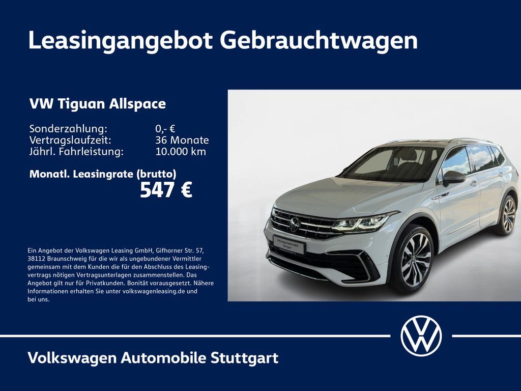 Volkswagen Tiguan Allspace R-Line 2.0 TSI DSG Navi Kamera Leasing