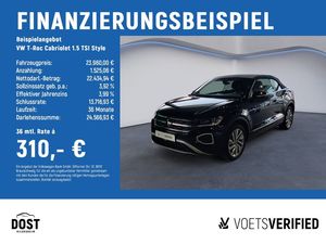 Volkswagen T-Roc Cabriolet 1.5 TSI Style KLIMA+LED+NAVI+SHZ