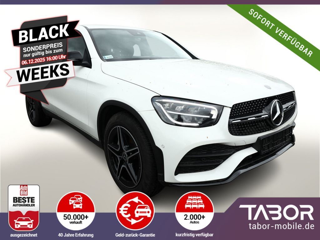 Mercedes-Benz GLC 200 4M Coupé AMG Line LED Nav NightP 19Z eHK Leasing