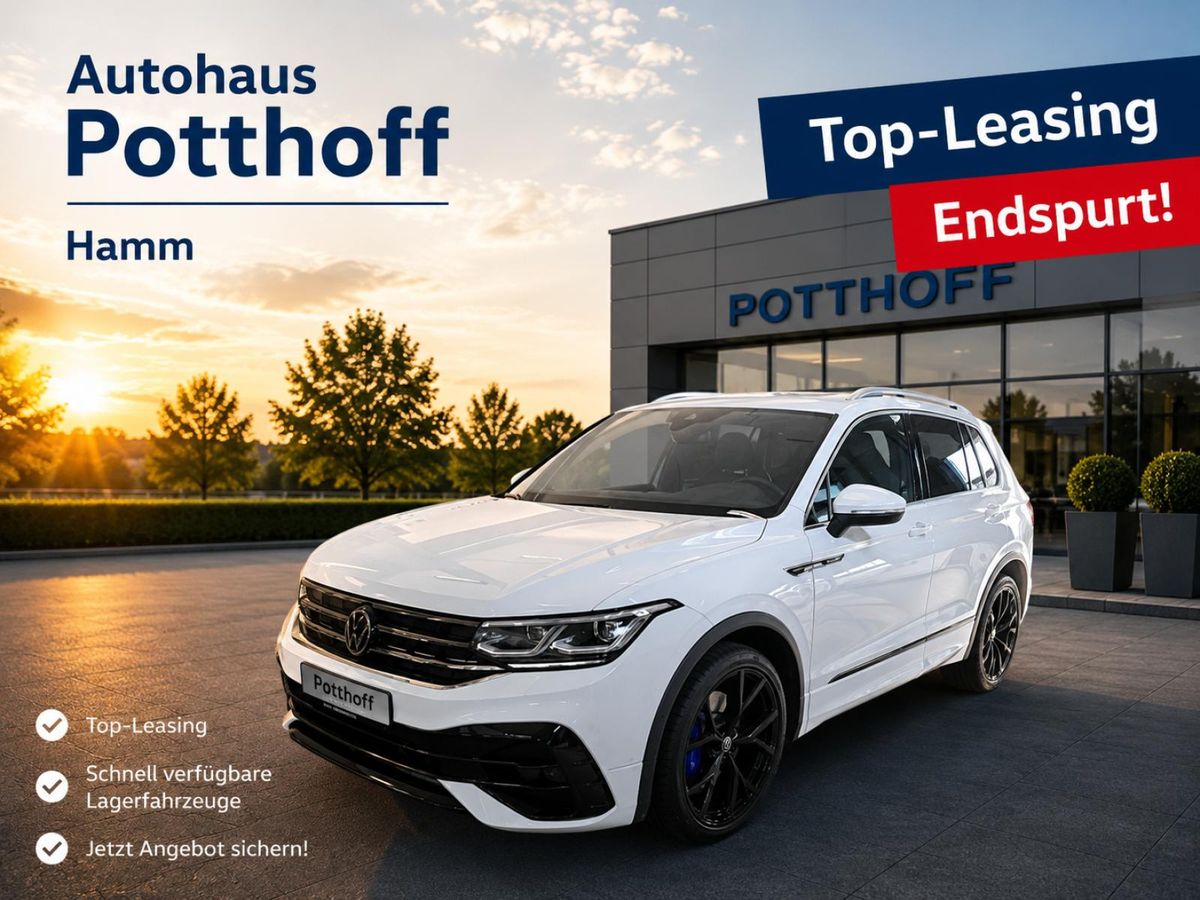 Volkswagen Tiguan R 2.0 TSI DSG 4MOTION 💥R -DEAL💥PANO AHK SITZHZG PDC IQ.LIGHT Leasing