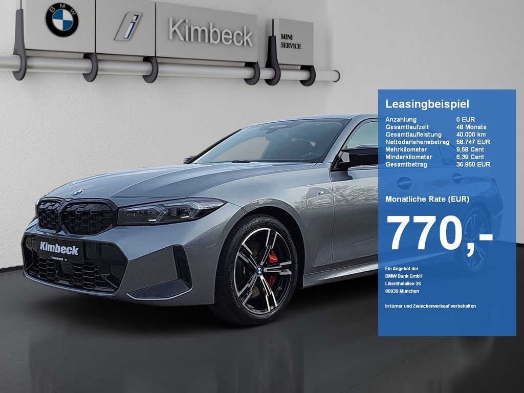 BMW M340d xDrive Limousine M SPORT ACC HeadU 360 HiF Leasing