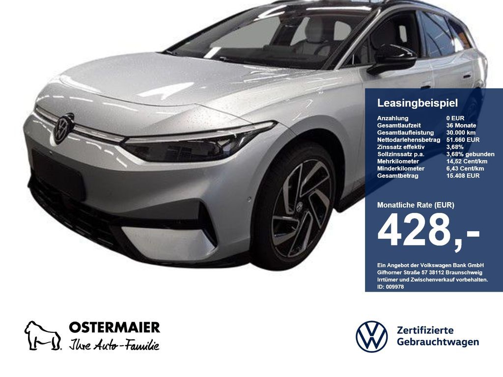Volkswagen ID.7 Tourer PRO S 286PS NP.80T AHK.PANO.NAVIPRO. Leasing