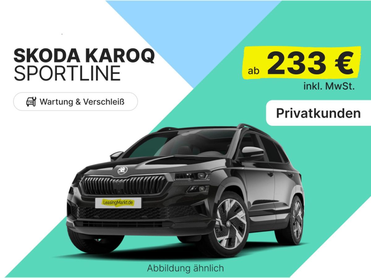 Skoda Karoq 1.5 Sportline Automatik | Vorlauf| Lager | PRIVAT Leasing