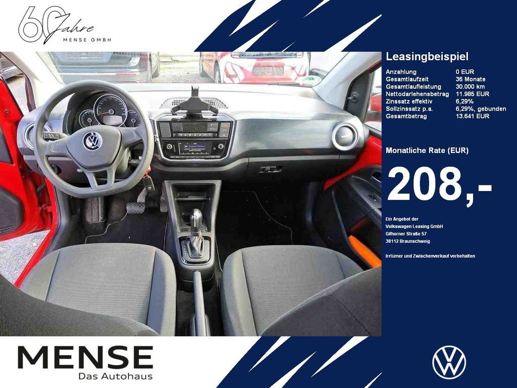 Volkswagen e-up! move up! Kamera|KlimaA|PDC|AUT Leasing