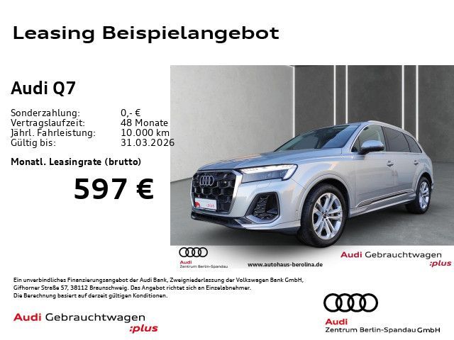 Audi Q7 45 TDI qu. S line tiptronic *7-Sitzer*AHK* Leasing