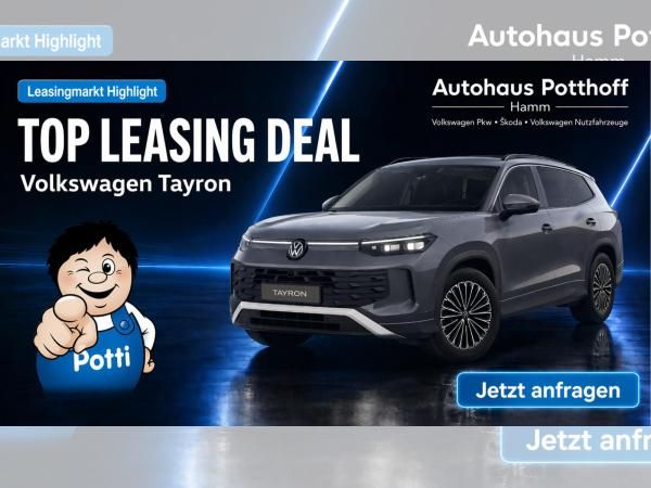 Volkswagen Tayron 1.5 eTSI DSG LIFE NAVI AHK KLIMA SHZG 7-SITZER Leasing