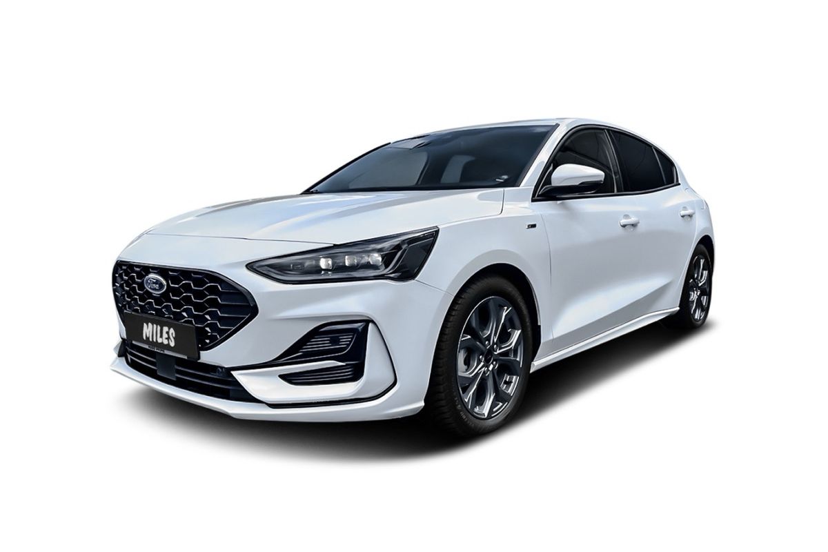 Ford Focus Frozen White Uni ST-Line Auto-Abo