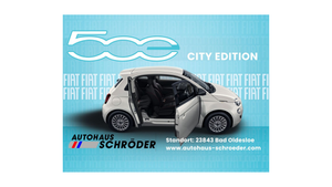 FIAT 500e 3+1 City Edition 70KW (95PS) 23,8KwH *Standort 23843 Bad Oldesloe* Leasing
