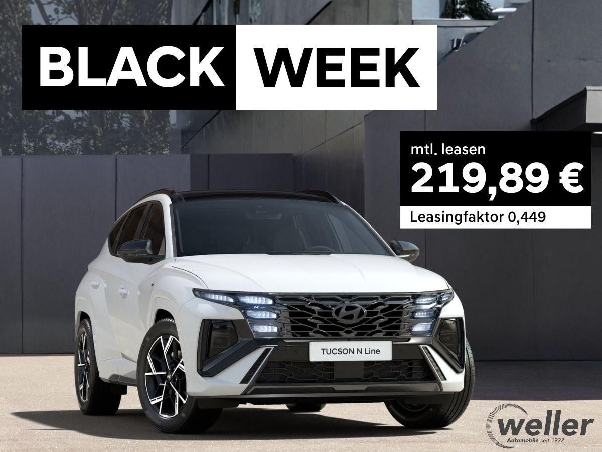 Hyundai TUCSON N-Line X Panoramadach - 🖤Black Weeks🖤 Jetzt zugreifen! 🚗 Leasing